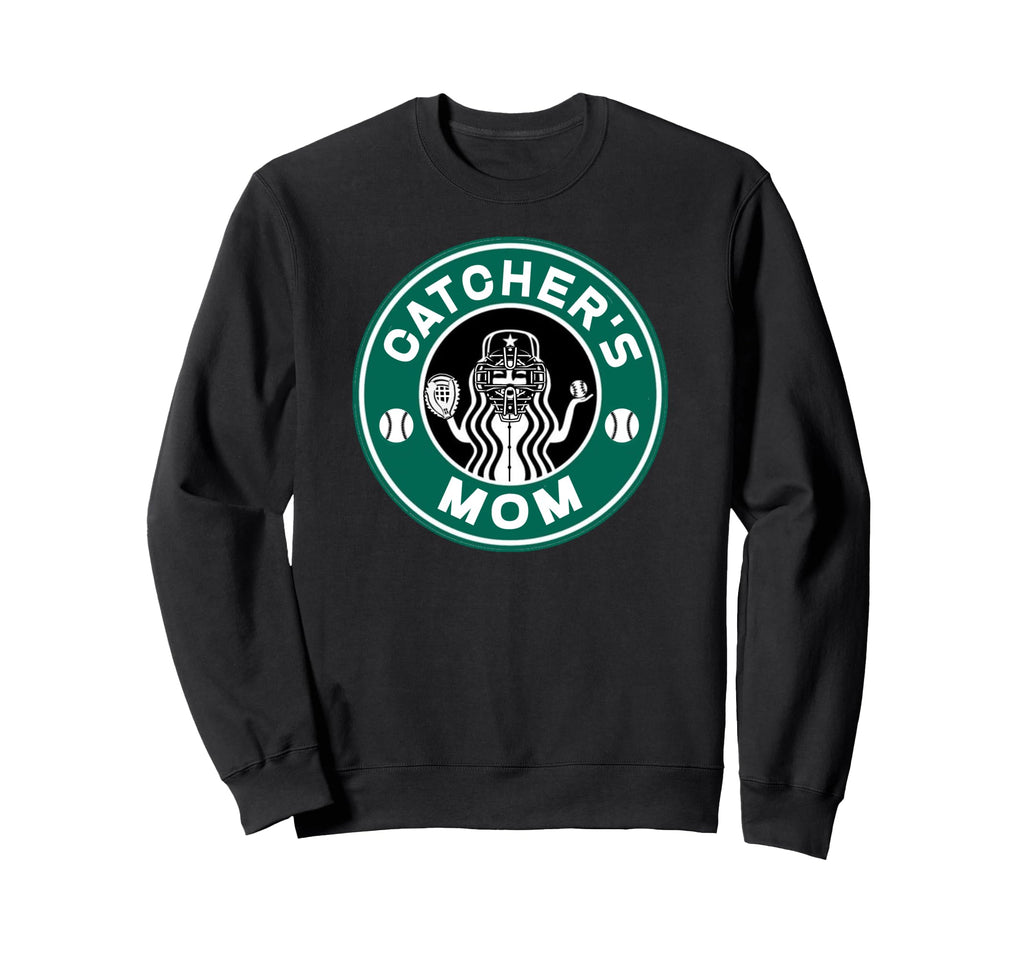 Baseball Catchers Mom Baseball Moms Sweatshirt - Unique Graphic Men Women - T-Shirt, Sweatshirt, Hoodie
