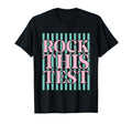 Stripes Rock This Test Teacher T-Shirt - Aesthetic Graphic Men Women - T-Shirt, Sweatshirt, Hoodie