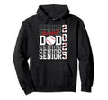 Baseball Senior Dad Class 2025 Hoodie - Streetwear Style for Adults - T-Shirt, Sweatshirt, Hoodie