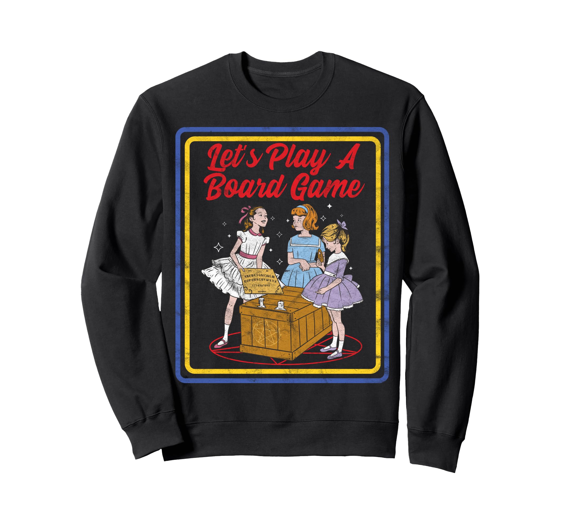 Horror Board Game Child Game Sweatshirt - Aesthetic Graphic for Adults - T-Shirt, Sweatshirt, Hoodie