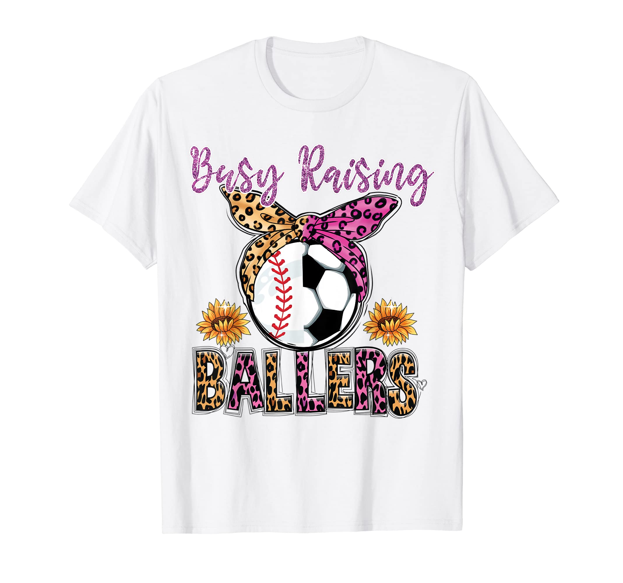 Baseball And Soccer Supportive Mom T-Shirt - Fun Novelty Design Men Women - T-Shirt, Sweatshirt, Hoodie
