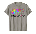 Peace Love Dsp Direct Support T-Shirt - Custom Art Print Men Women - T-Shirt, Sweatshirt, Hoodie