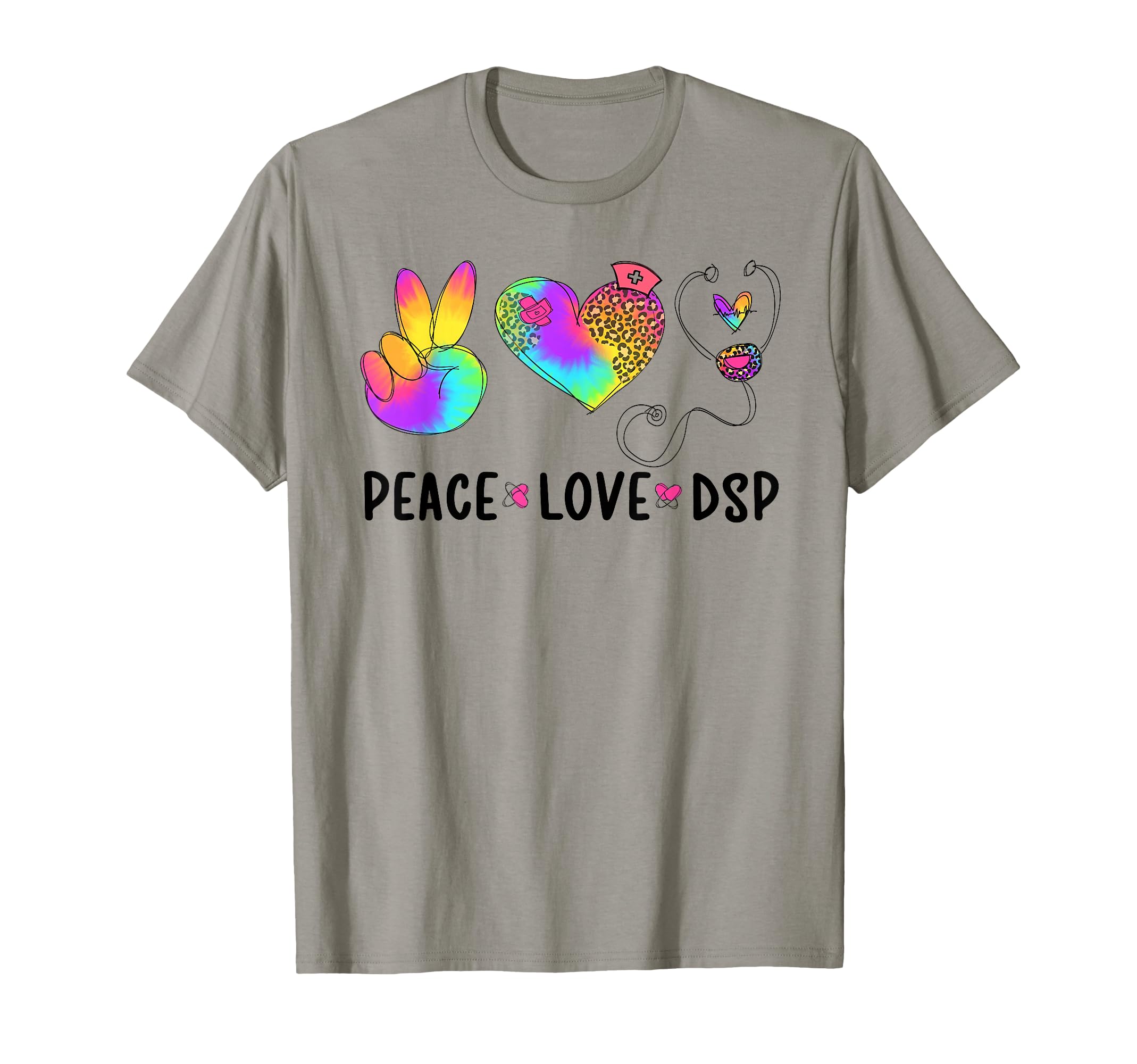 Peace Love Dsp Direct Support T-Shirt - Custom Art Print Men Women - T-Shirt, Sweatshirt, Hoodie