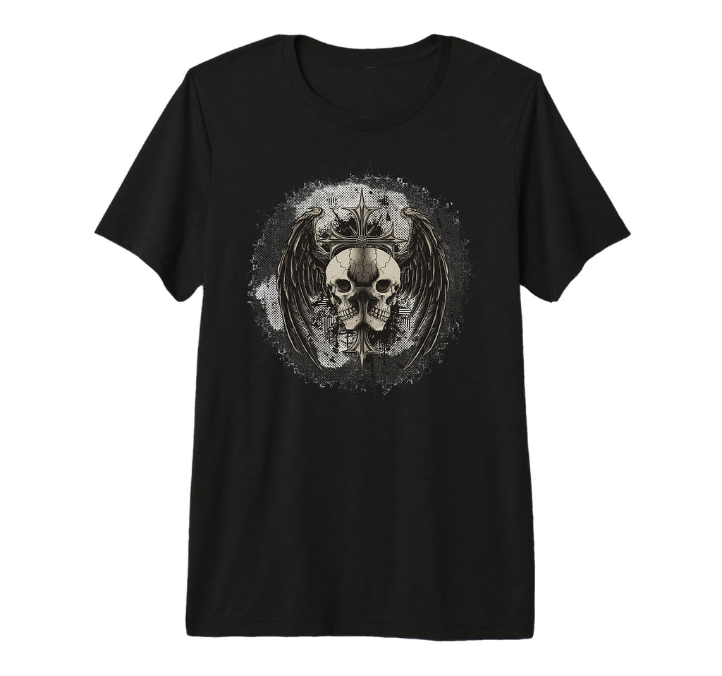 Y2K Grunge Goth Aesthetic Skull T-Shirt - Streetwear Style for Adults - T-Shirt, Sweatshirt, Hoodie