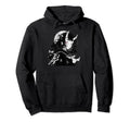 Goth Grunge Demon Anime Waifu Horror Hoodie - Fun Novelty Design Men Women - T-Shirt, Sweatshirt, Hoodie