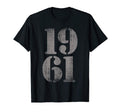 1961 Birth Year Distressed Birthday T-Shirt - Unique Graphic Men Women - T-Shirt, Sweatshirt, Hoodie