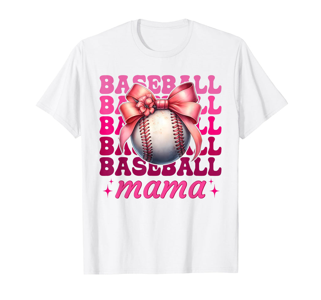 Baseball Mama Baseball Mom Mothers T-Shirt - Streetwear Style for Adults - T-Shirt, Sweatshirt, Hoodie