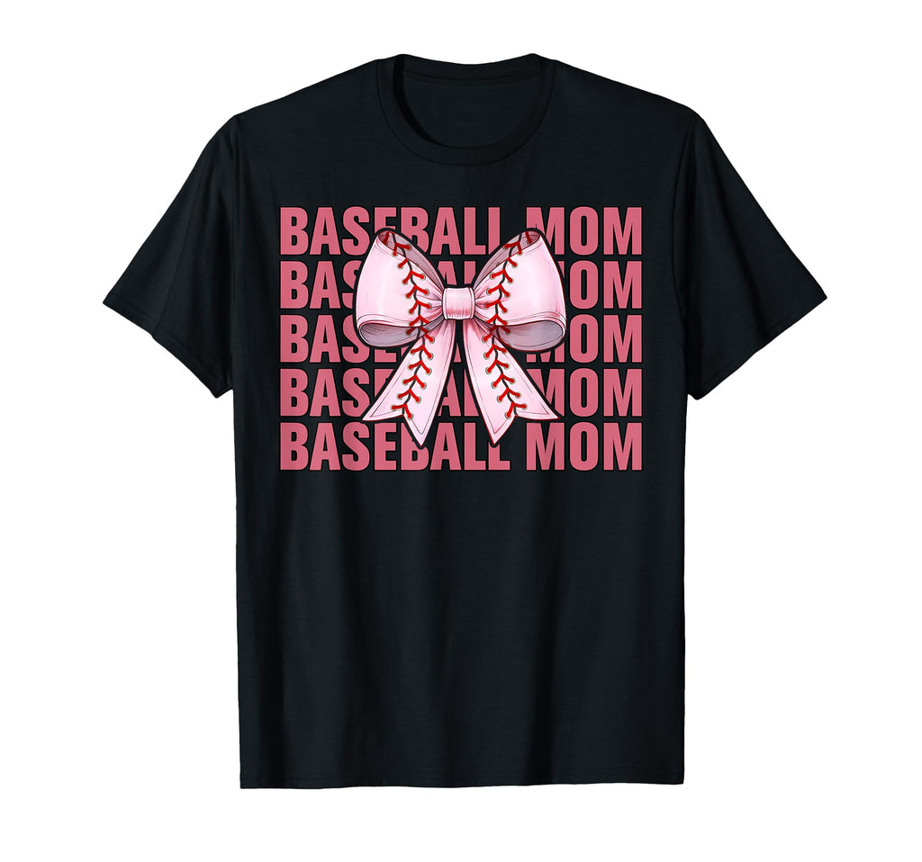 Baseball Mom Baseball Mama Mothers Day T-Shirt - Trendy Graphic Unisex - T-Shirt, Sweatshirt, Hoodie