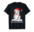 Spirits Baseball Lover Snowman T-Shirt - Casual Everyday Wear Men Women - T-Shirt, Sweatshirt, Hoodie