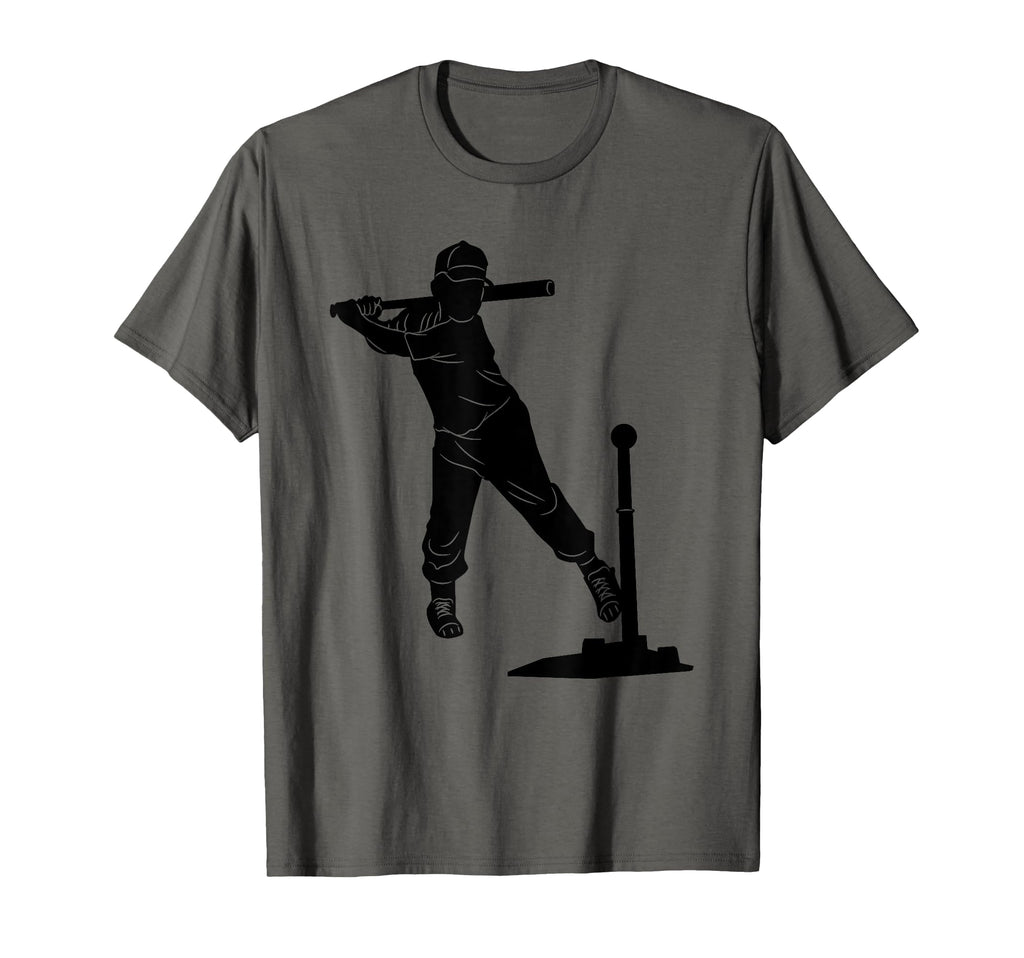 Silhouette Ball T Ball Player Batter T-Shirt - Streetwear Style Men Women - T-Shirt, Sweatshirt, Hoodie