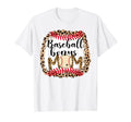 Baseball Bonus Mom Bleached Mom Life T-Shirt - Minimalist Print Men Women - T-Shirt, Sweatshirt, Hoodie