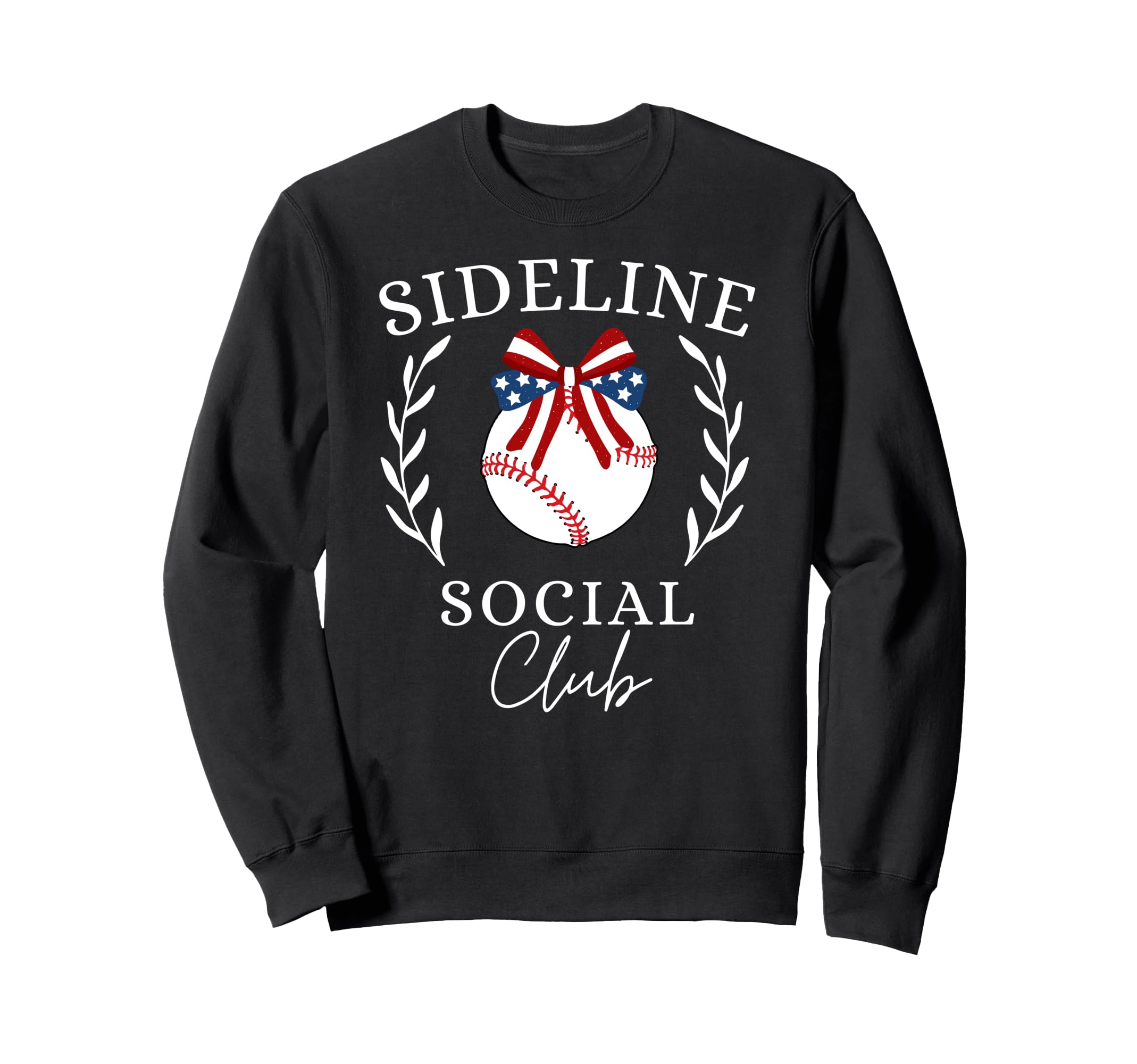 Sideline Social Club Coquette Sweatshirt - Casual Everyday Wear for Adults - T-Shirt, Sweatshirt, Hoodie