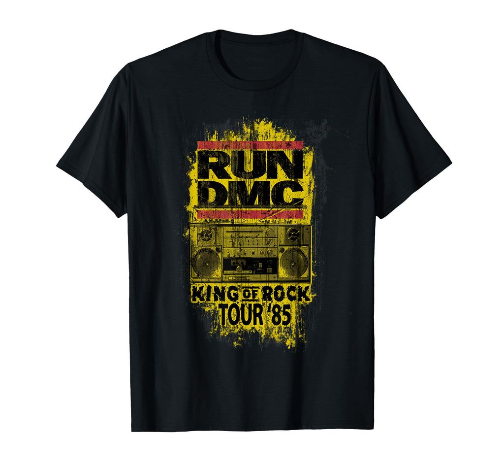 Run Dmc King Rock Tour 85 T-Shirt - Streetwear Style for Adults - T-Shirt, Sweatshirt, Hoodie