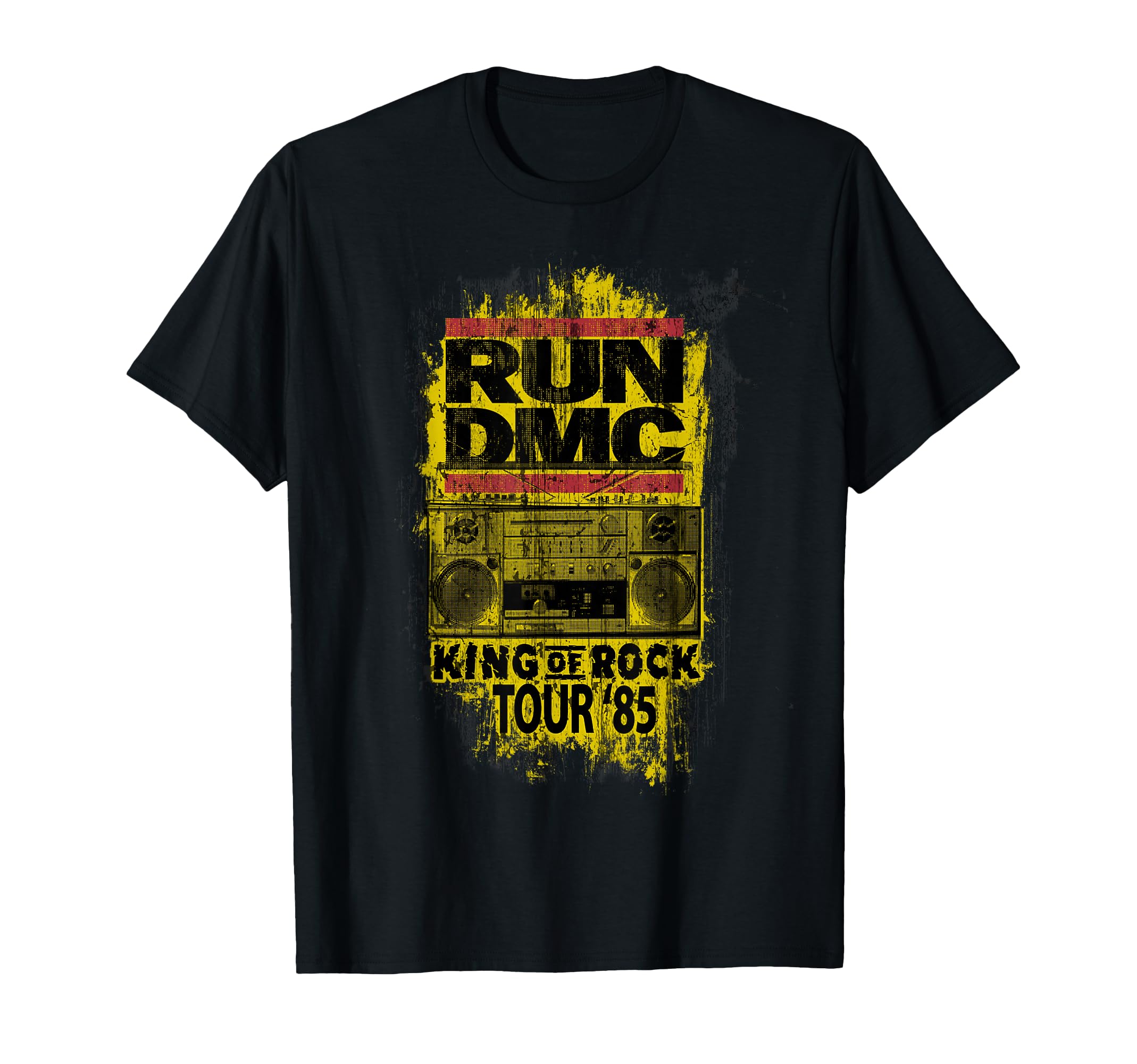 Run Dmc King Rock Tour 85 T-Shirt - Streetwear Style for Adults - T-Shirt, Sweatshirt, Hoodie