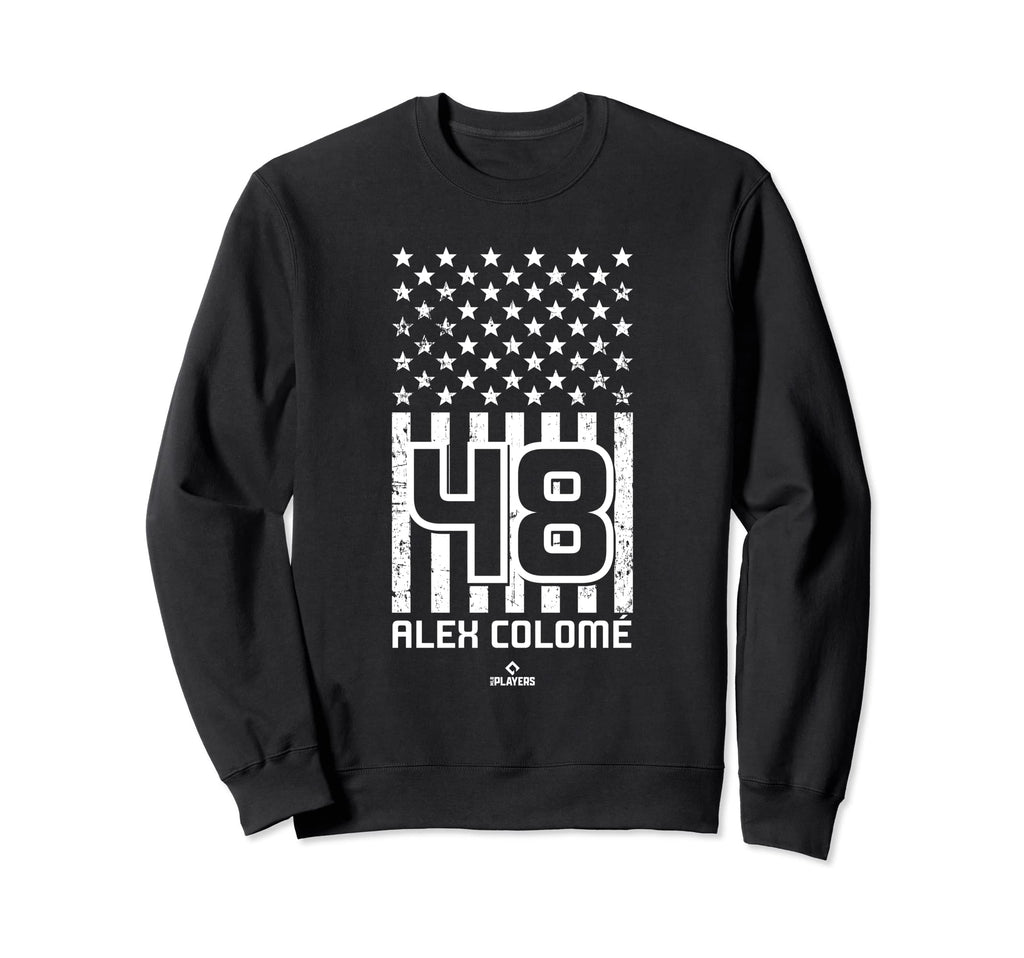 Alex Colome Flag Minnesota Baseball Sweatshirt - Aesthetic Graphic Unisex - T-Shirt, Sweatshirt, Hoodie