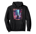 Walking Japanese Cyberpunk Hoodie - Casual Everyday Wear for Adults - T-Shirt, Sweatshirt, Hoodie