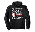 Proud Baseball Coach Girlfriend Hoodie - Aesthetic Graphic for Adults - T-Shirt, Sweatshirt, Hoodie