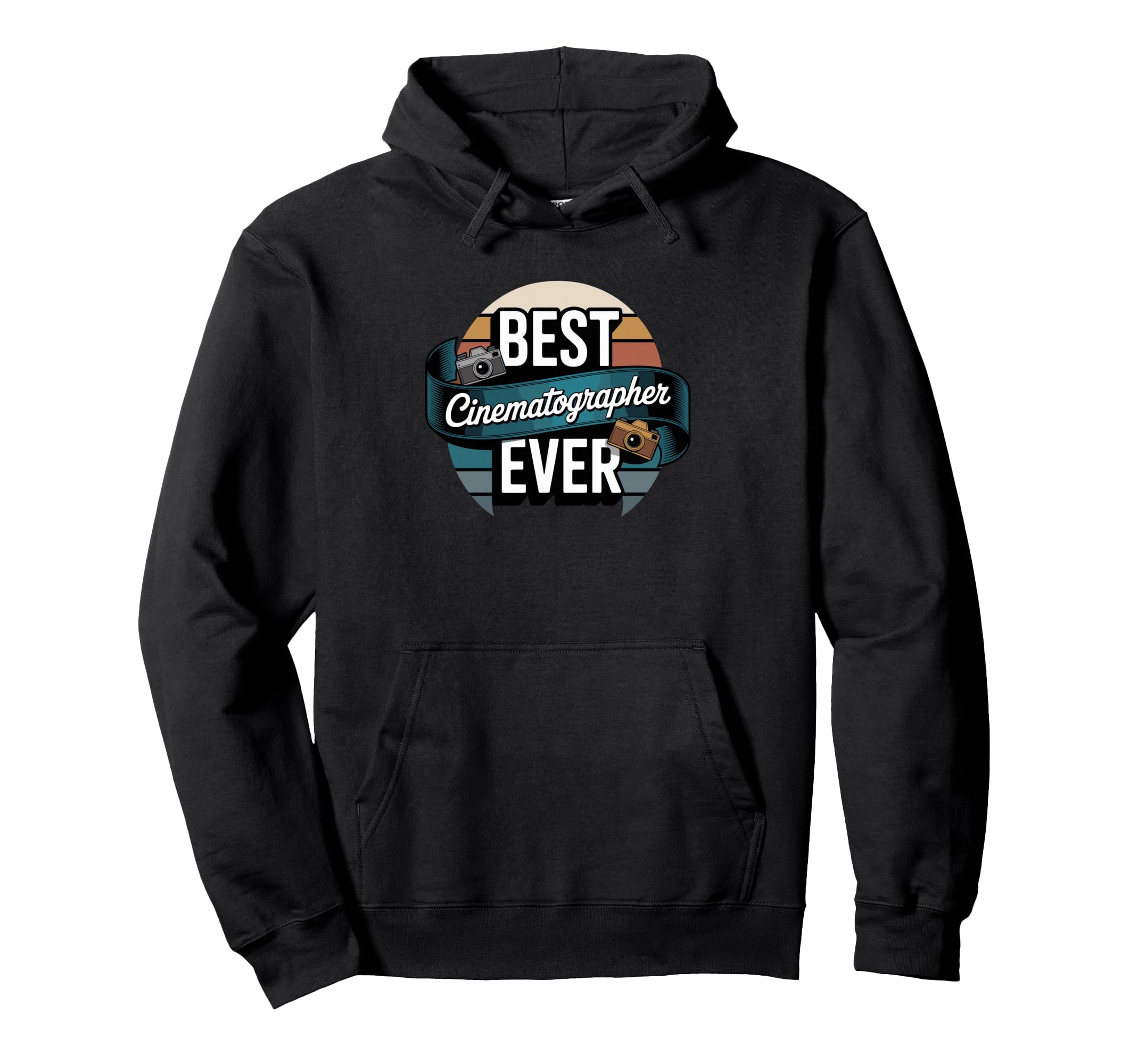 Best Cinematographer Ever Camera Hoodie - Streetwear Style Unisex - T-Shirt, Sweatshirt, Hoodie