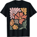 BohoBloom Vintage Vibe Boho Art Floral Apparel - Adult & Kids T-Shirts, Sweatshirts & Hoodies apparel design preview 1