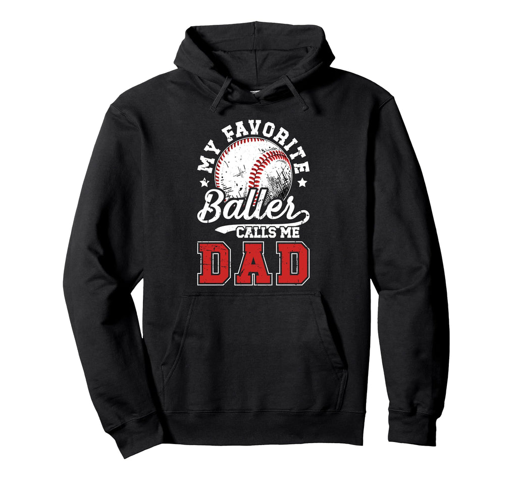 Proud Baseball Dad Baseball Player Dad Hoodie - Graphic Print for Adults - T-Shirt, Sweatshirt, Hoodie