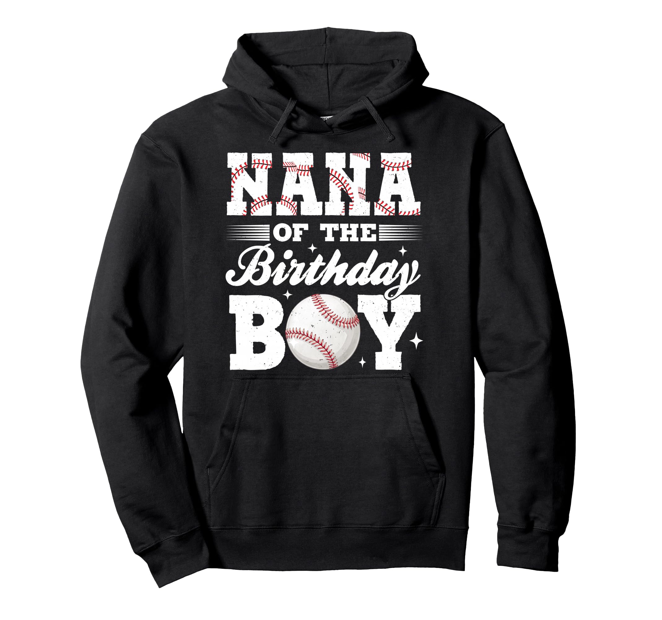 Nana Birthday Baseball Matching Family Hoodie - Streetwear Style for Adults - T-Shirt, Sweatshirt, Hoodie