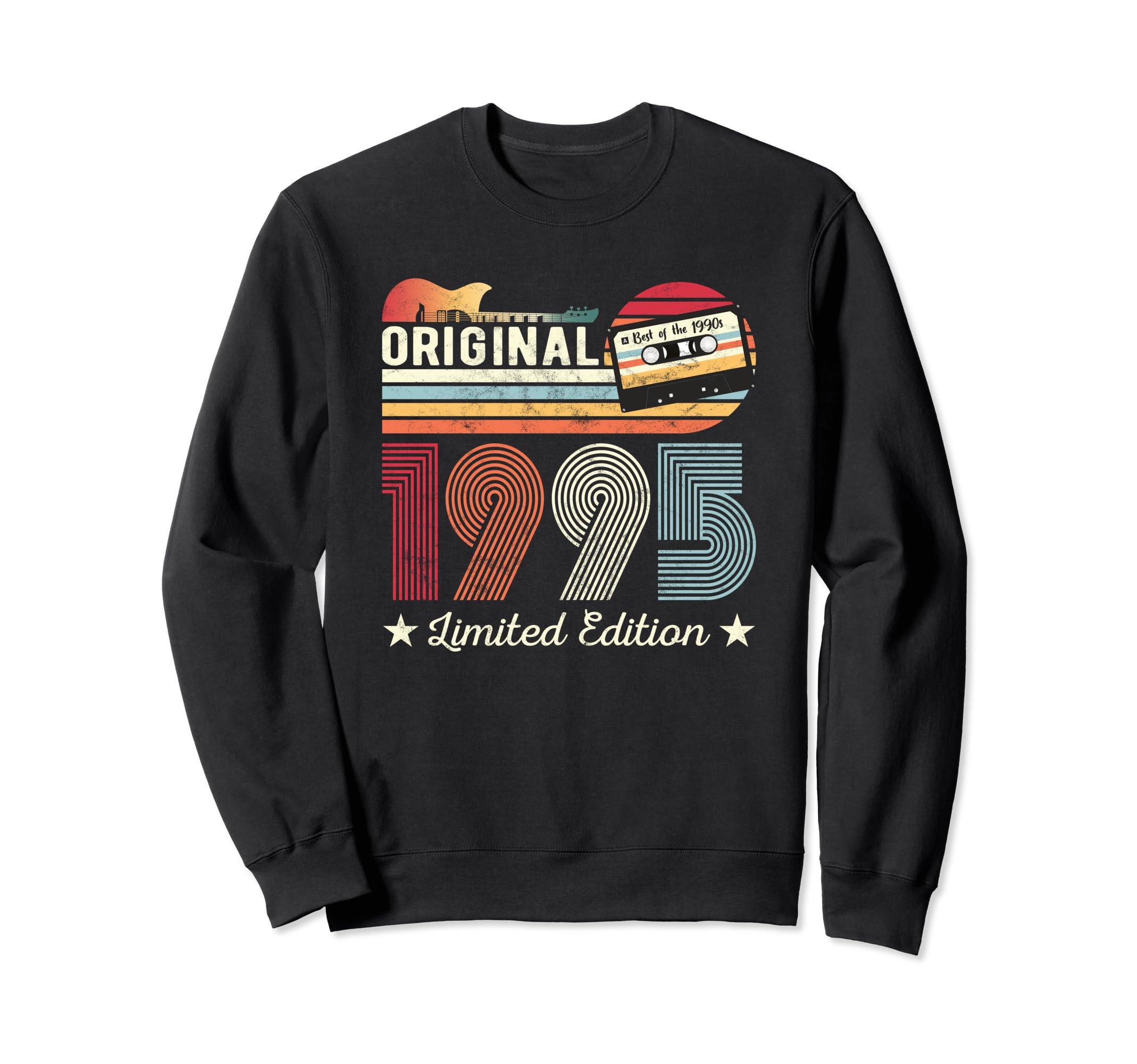 Original 1995 Birthday Guitar Sweatshirt - Novelty Apparel Men Women - T-Shirt, Sweatshirt, Hoodie