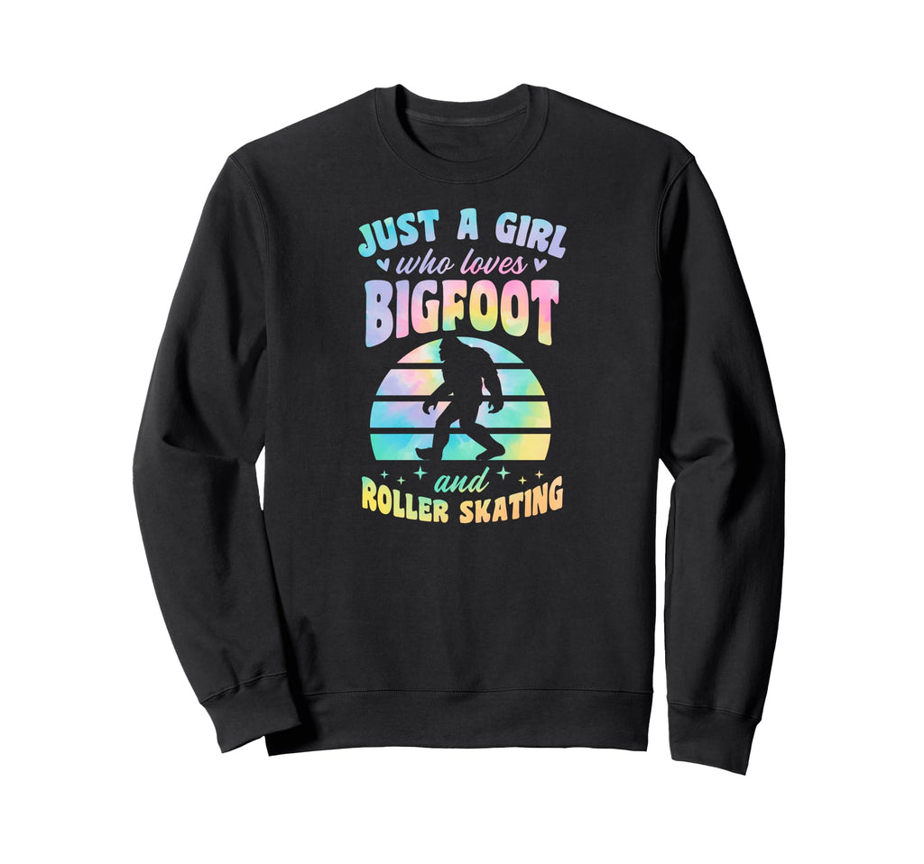 Just Who Loves Bigfoot And Sweatshirt - Aesthetic Graphic for Adults - T-Shirt, Sweatshirt, Hoodie