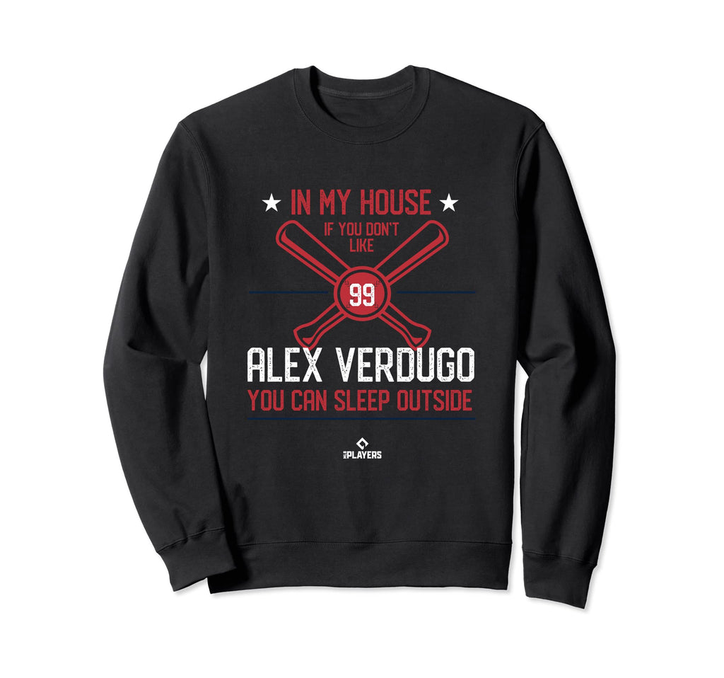 My House Alex Verdugo Funny Sweatshirt - Minimalist Print for Adults - T-Shirt, Sweatshirt, Hoodie