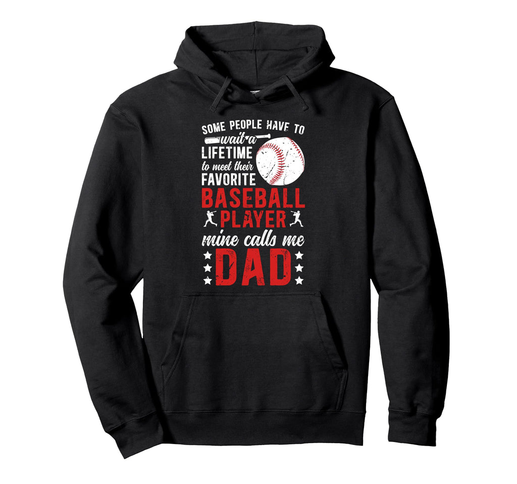 Proud Baseball Dad Baseball Player Dad Hoodie - Unique Graphic Unisex - T-Shirt, Sweatshirt, Hoodie