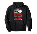 Proud Baseball Dad Baseball Player Dad Hoodie - Unique Graphic Unisex - T-Shirt, Sweatshirt, Hoodie