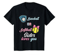 Baseball Or Softball Sister Loves You T-Shirt - Aesthetic Graphic Unisex - T-Shirt, Sweatshirt, Hoodie