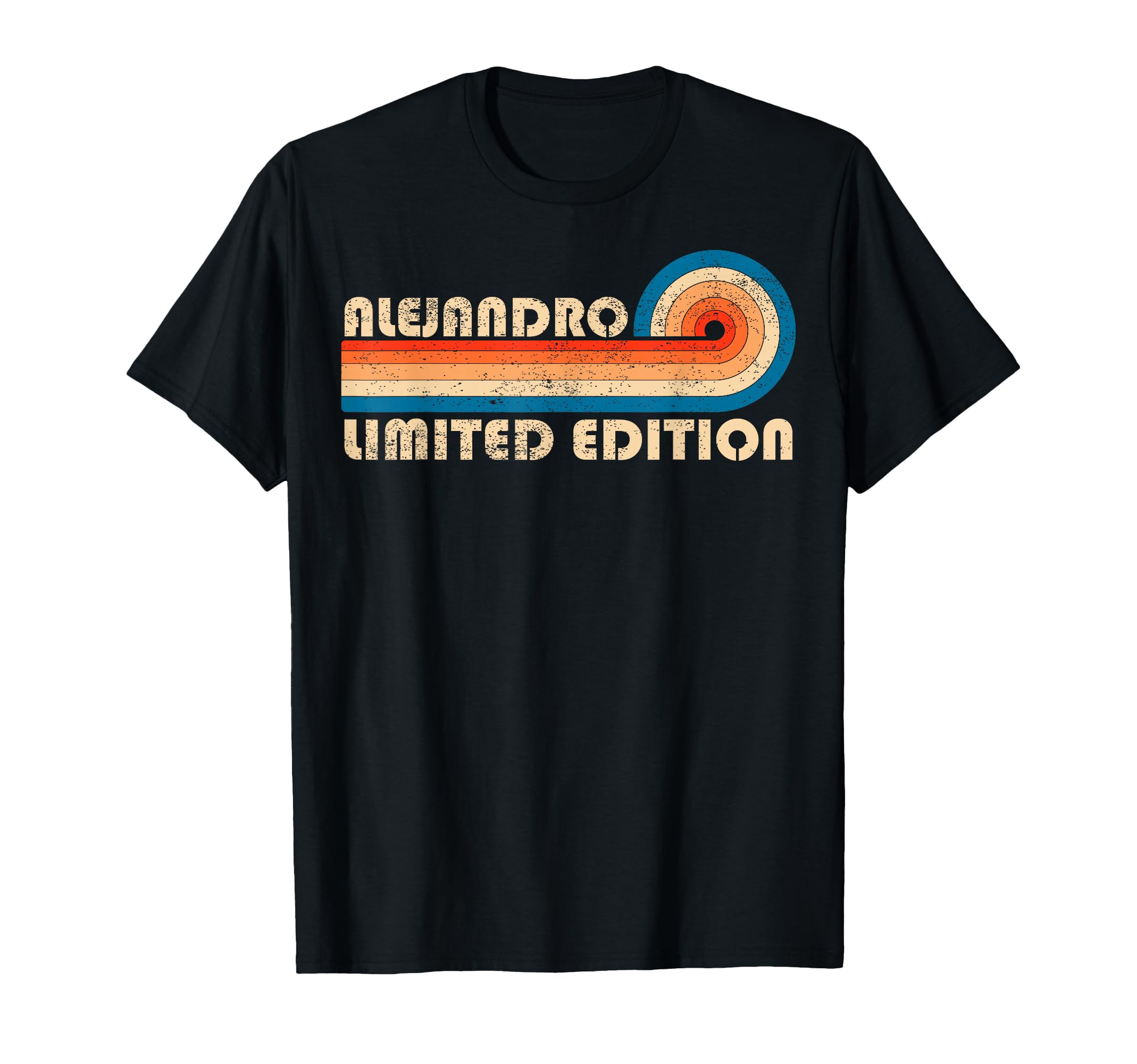 Alejandro 70S 80S Sunset Stripe T-Shirt - Streetwear Style Men Women - T-Shirt, Sweatshirt, Hoodie
