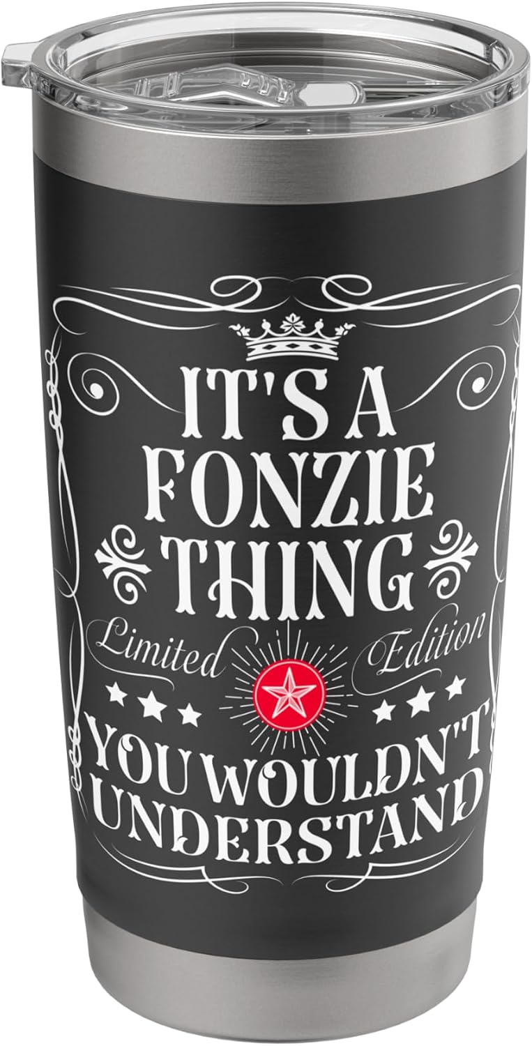 Funny Vintage Fonzie Name And Gifts - Adult & Kids T-Shirts, Sweatshirts & Hoodies apparel design preview 1