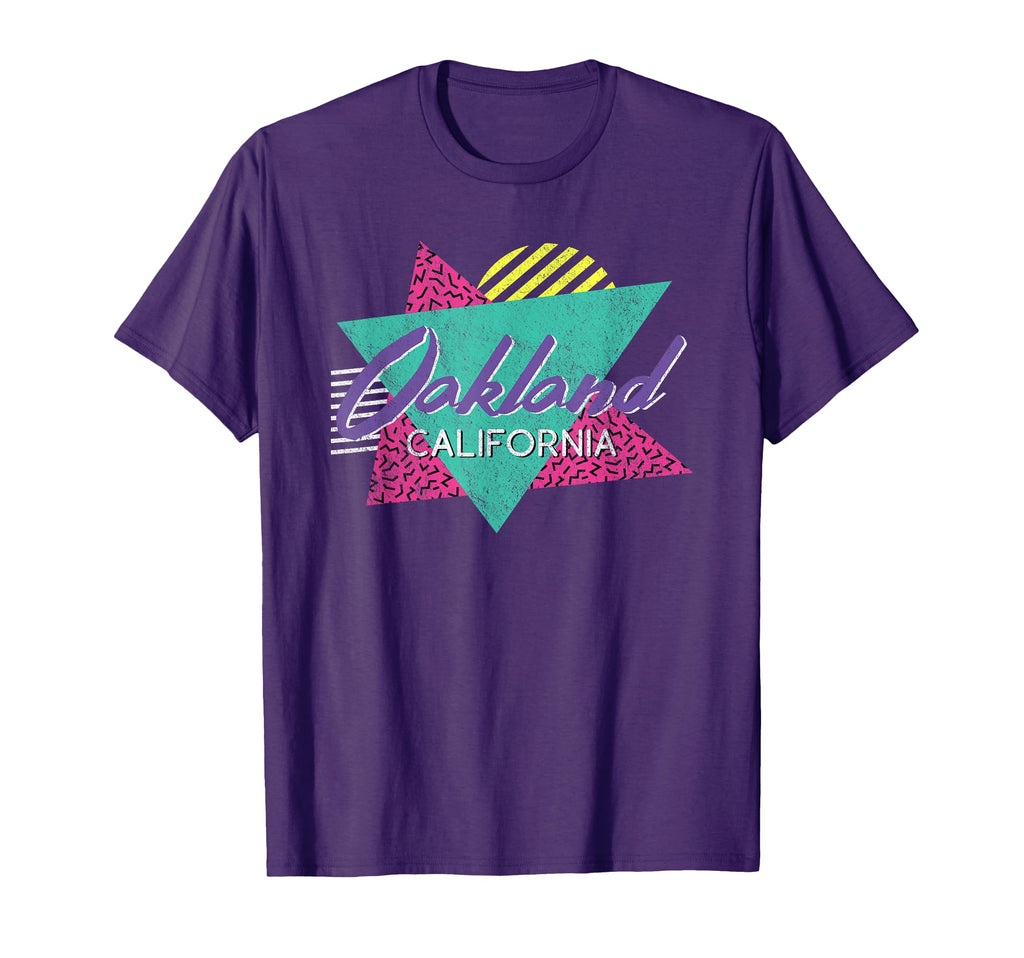 Oakland California Gift 80S Or 90S T-Shirt - Streetwear Style Unisex - T-Shirt, Sweatshirt, Hoodie