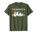 Yosemite California Womens Mens Hiking T-Shirt - Graphic Print for Adults - T-Shirt, Sweatshirt, Hoodie