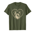 Y2K Cat Heart Emo Goth 90S 2000S T-Shirt - Novelty Apparel for Adults - T-Shirt, Sweatshirt, Hoodie