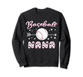 Baseball Nana Baseball Sport Lover Sweatshirt - Graphic Print for Adults - T-Shirt, Sweatshirt, Hoodie