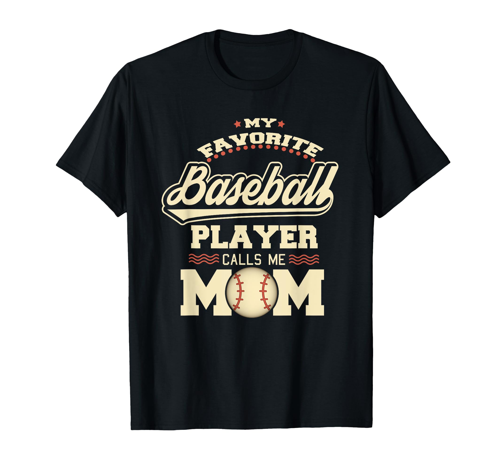 My Favorite Baseball Player Calls T-Shirt - Aesthetic Graphic for Adults - T-Shirt, Sweatshirt, Hoodie