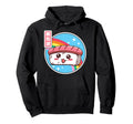 Happy Sushi Rainbow Japan Otaku Vaporwave Hoodie - Graphic Print Men Women - T-Shirt, Sweatshirt, Hoodie