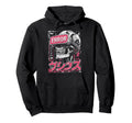 Japanese Streetwear Skull Error Hoodie - Novelty Apparel for Adults - T-Shirt, Sweatshirt, Hoodie