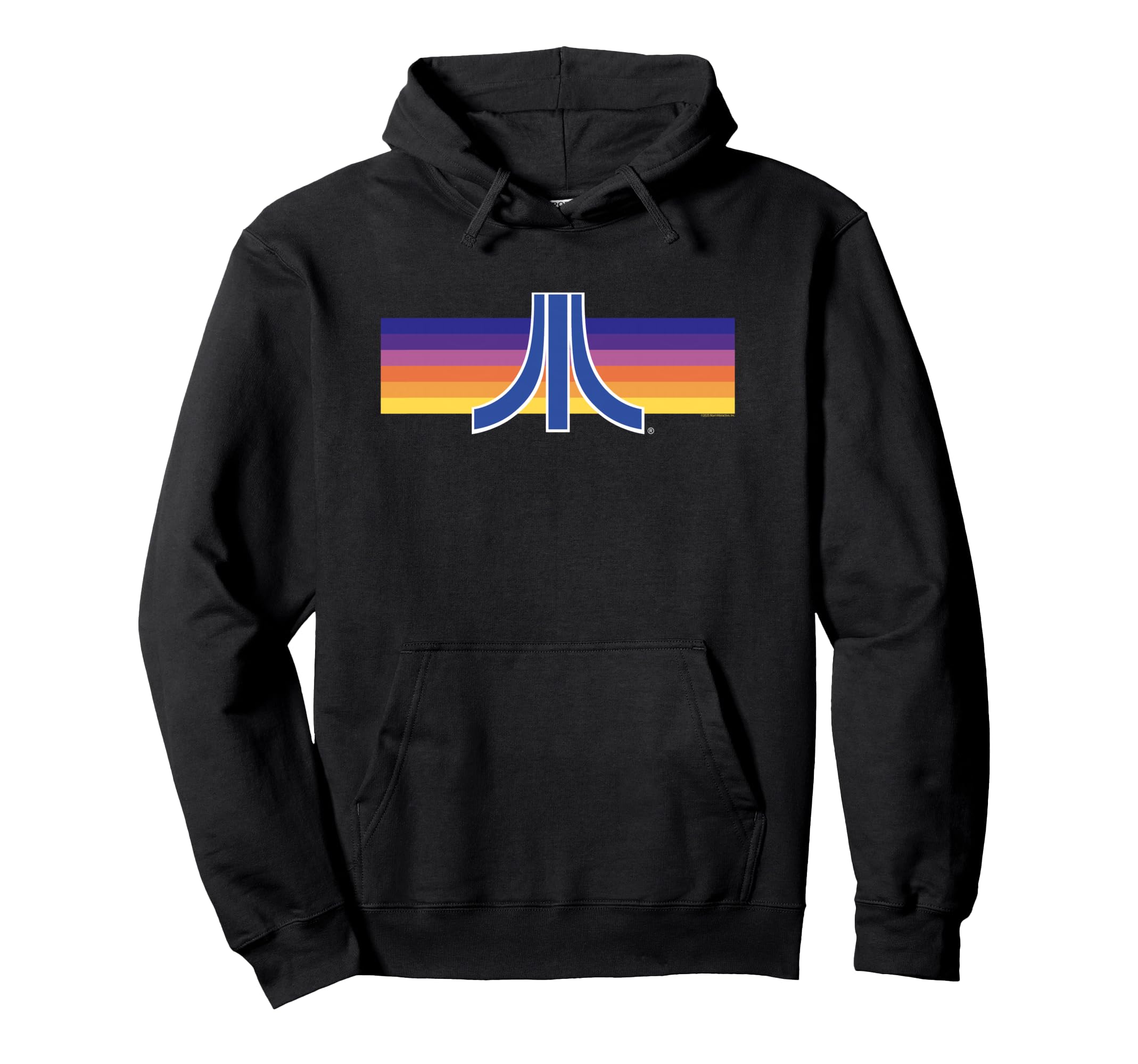 Atari Sunset Gaming Logo Hoodie - Aesthetic Graphic Men Women - T-Shirt, Sweatshirt, Hoodie