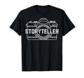 Photo Camera Storyteller Photographer T-Shirt - Custom Art Print Men Women - T-Shirt, Sweatshirt, Hoodie
