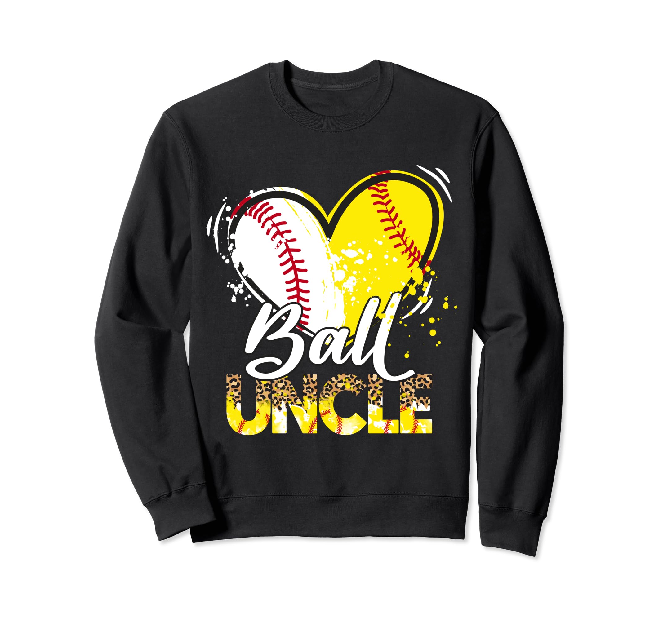 Uncle Both Baseball Softball Sport Sweatshirt - Trendy Graphic Men Women - T-Shirt, Sweatshirt, Hoodie