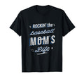 Rockin Baseball Moms Life Funny T-Shirt - Aesthetic Graphic Men Women - T-Shirt, Sweatshirt, Hoodie