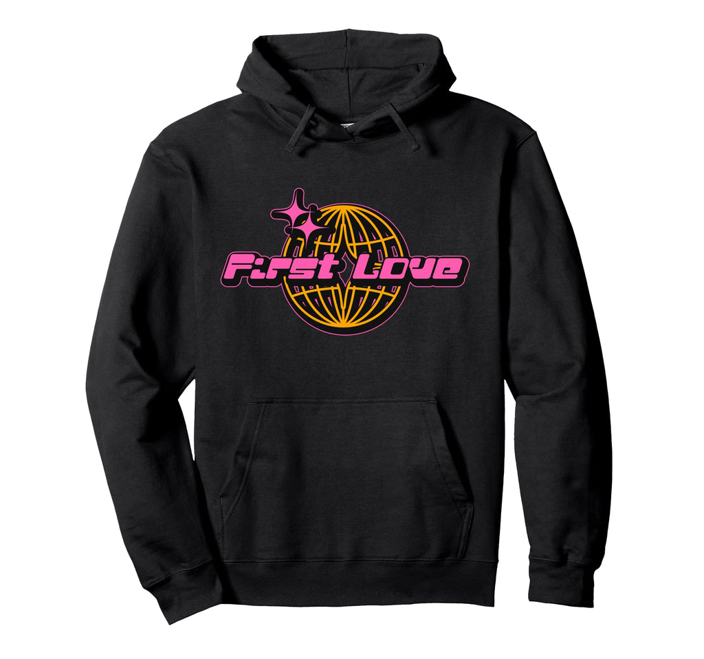 First Love St Valentines Y2K Aesthetic Hoodie - Minimalist Print Unisex - T-Shirt, Sweatshirt, Hoodie