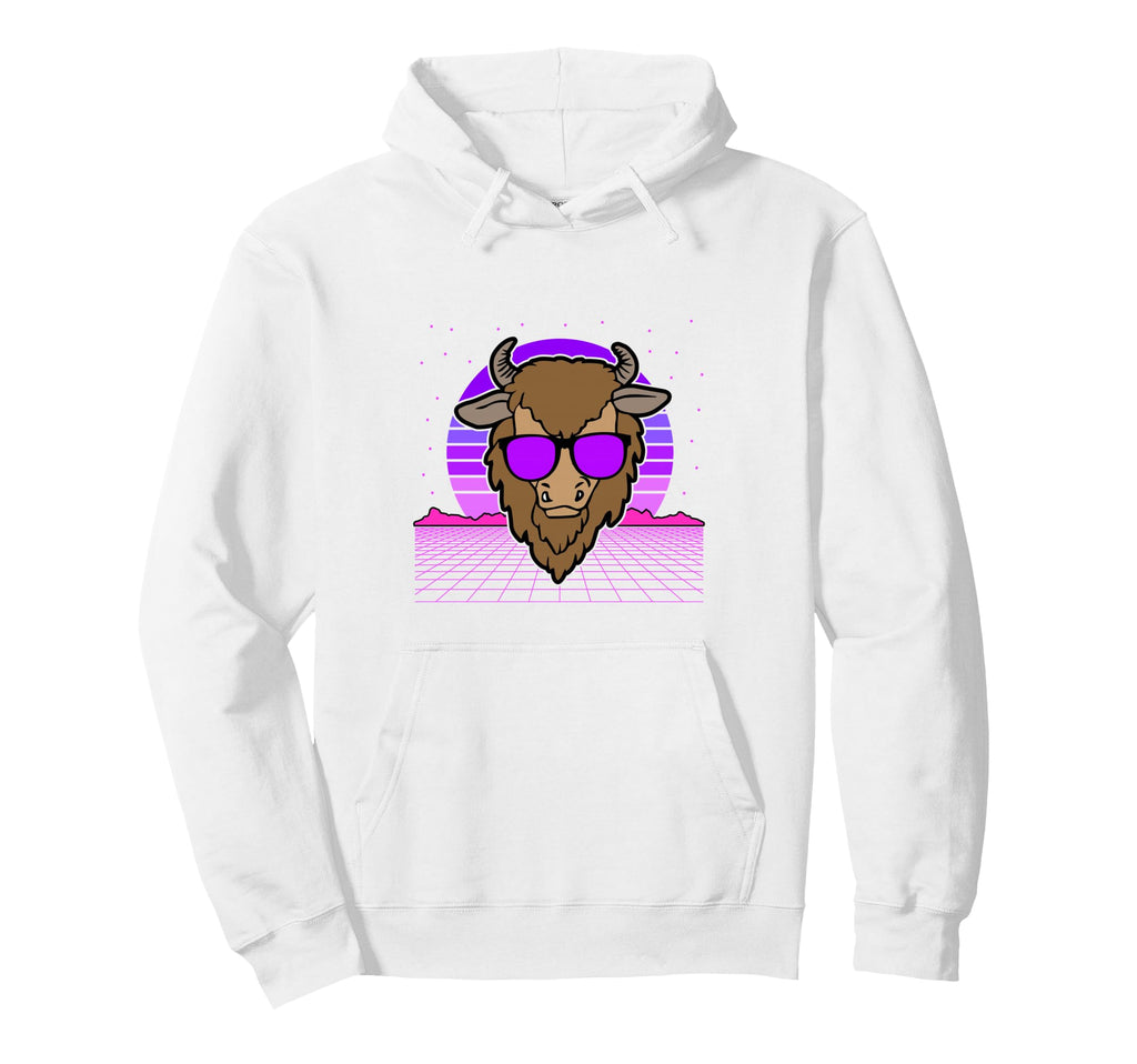 Aesthetic Vaporwave Outfits Buffalo Hoodie - Novelty Apparel Men Women - T-Shirt, Sweatshirt, Hoodie