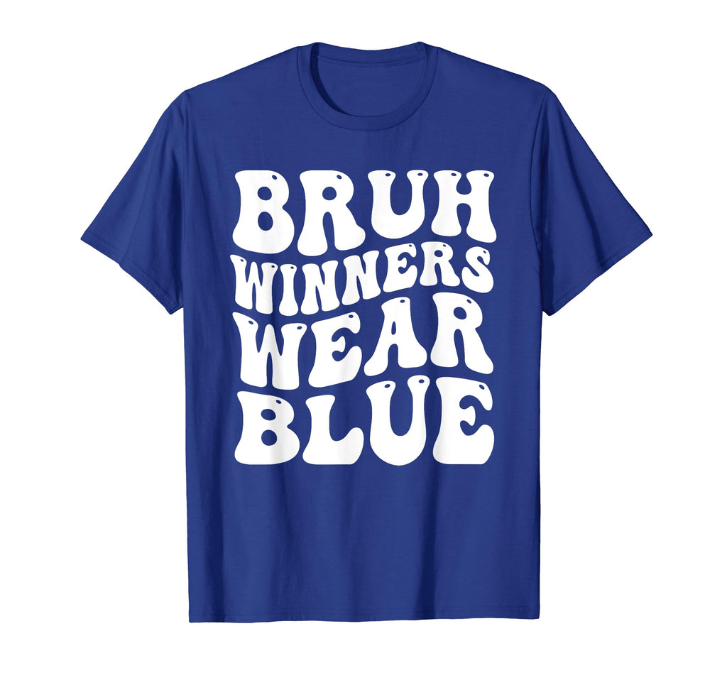 Winners Wear Blue Team Spirit Week T-Shirt - Fun Novelty Design for Adults - T-Shirt, Sweatshirt, Hoodie