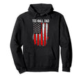 Ball Dad Baseball Dad T Ball Daddy Fathers Hoodie - Trendy Graphic Unisex - T-Shirt, Sweatshirt, Hoodie