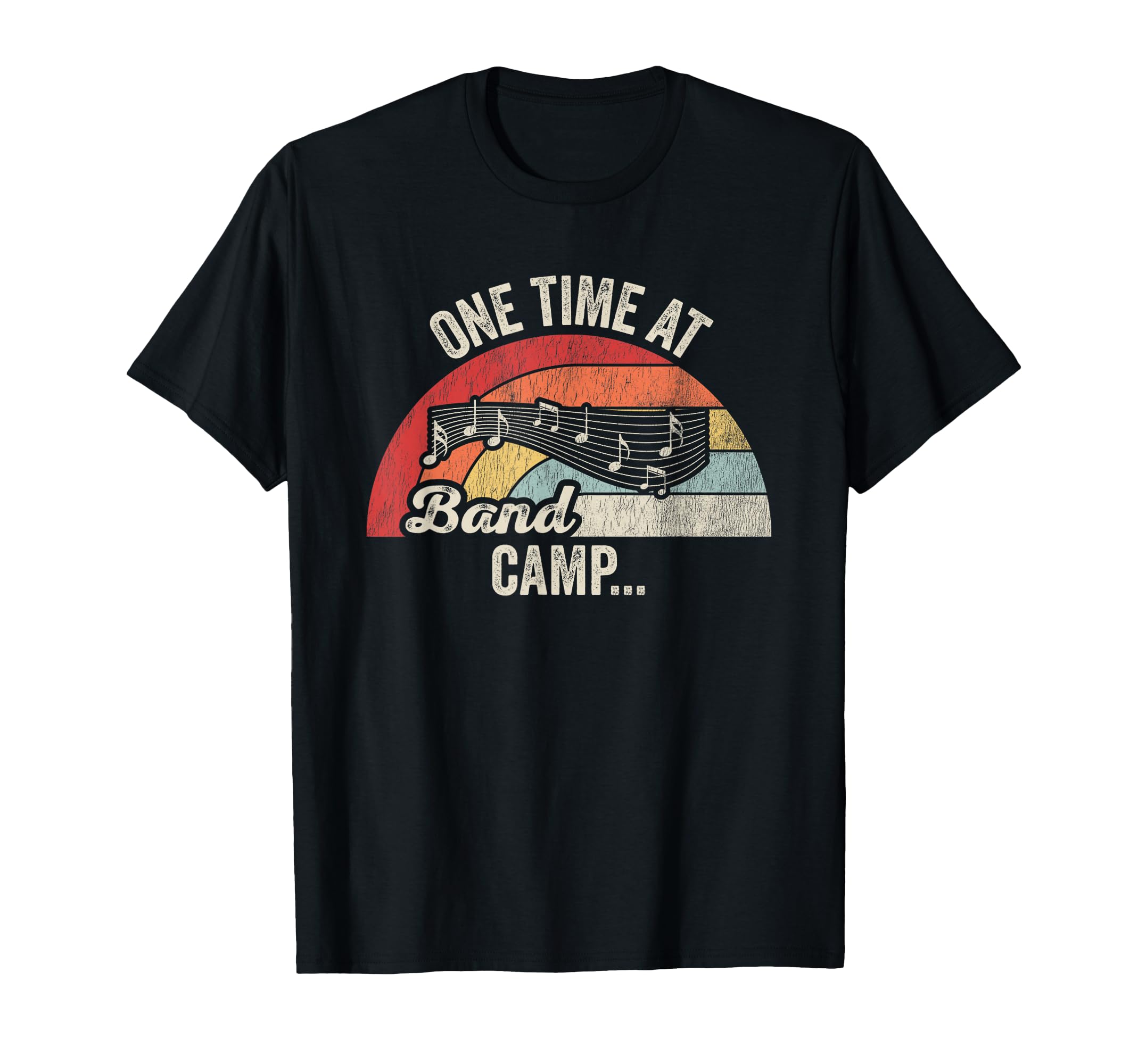 Funny Band Camp Sunset Musician T-Shirt - Fun Novelty Design for Adults - T-Shirt, Sweatshirt, Hoodie