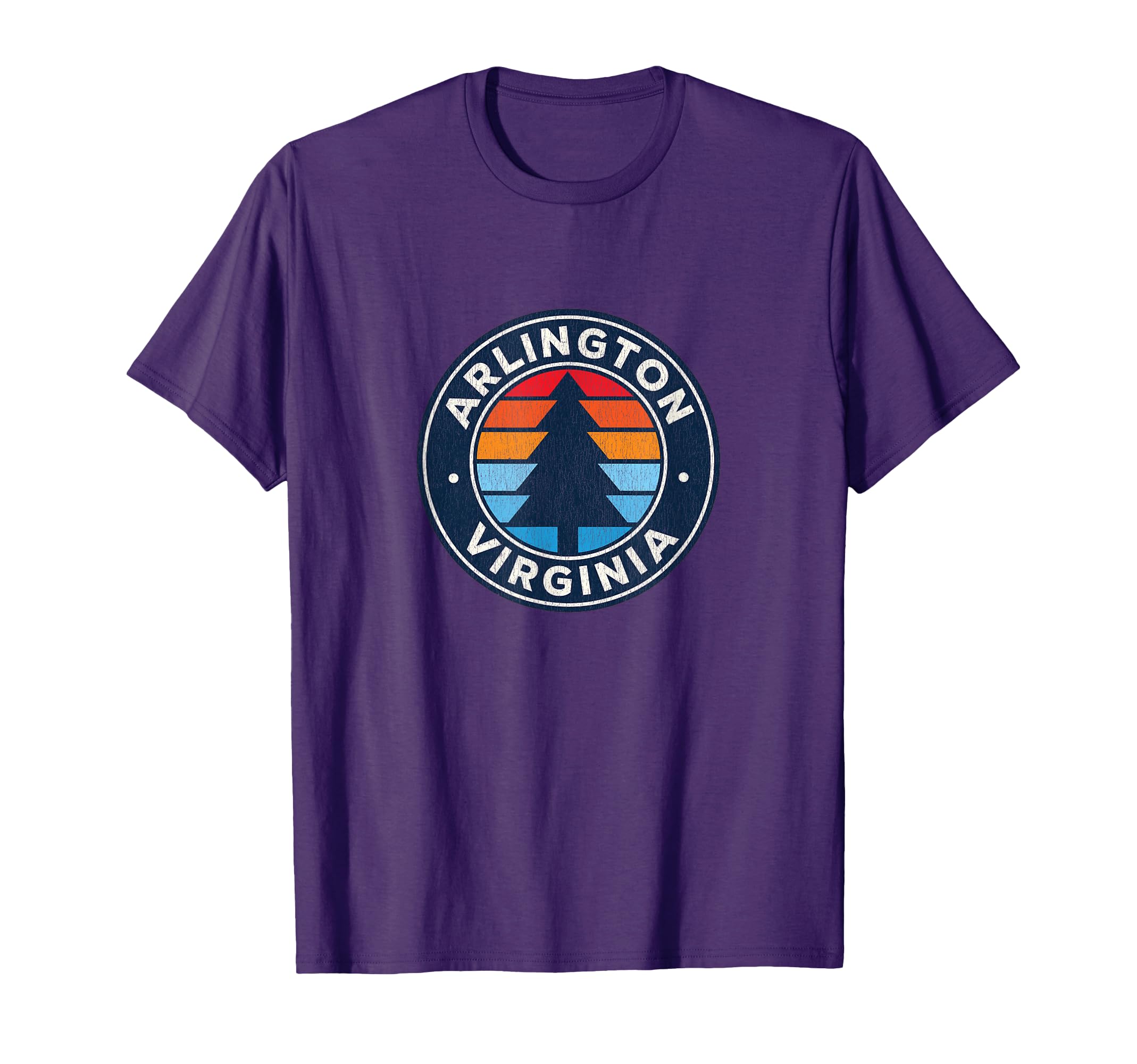 Arlington Virginia Va 70S T-Shirt - Graphic Print Unisex - T-Shirt, Sweatshirt, Hoodie